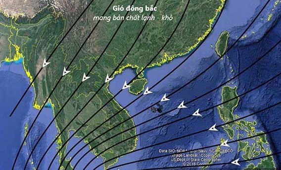 Gió mùa Đông Bắc là gì? Nguyên nhân hình thành, đặc điểm và ảnh hưởng